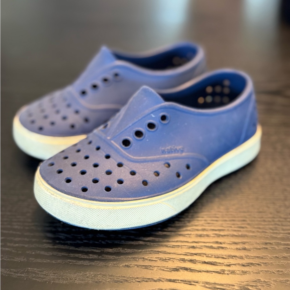 Kids Blue Slip-On Shoes
